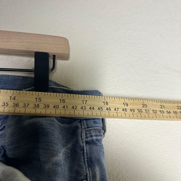 Lucky Brand 363 Vintage Straight Denim Jean Pant Men 38x32 Distressed Baggy Fit - Picture 3 of 15